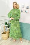 146991 Bel Buzgulu Sifon Elbise